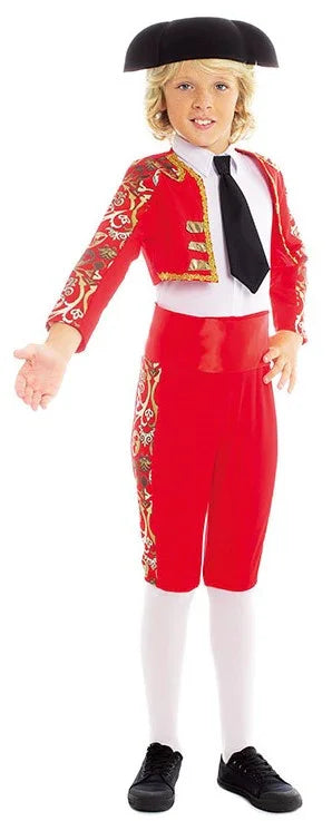 Disfraz de Torero Rojo Infantil Toreros Partilandia